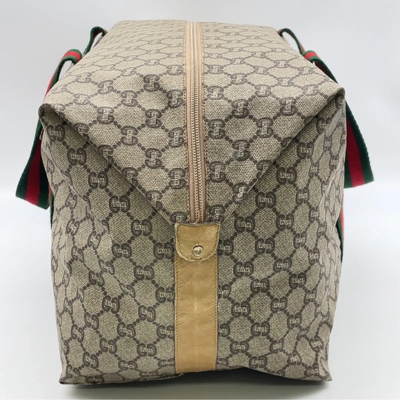 Authentic Gucci PLUS Large Tote Bag PVC Sherry Line GUCCI PLUS GUC - Picture 5 of 16